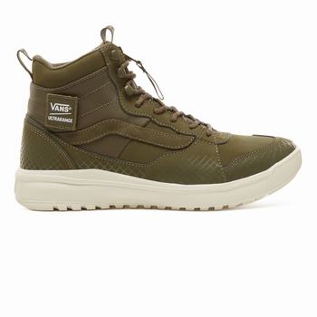 Panske Zimne Topanky Vans Suede MTE UltraRange Hi Nachový VA61QDPUM